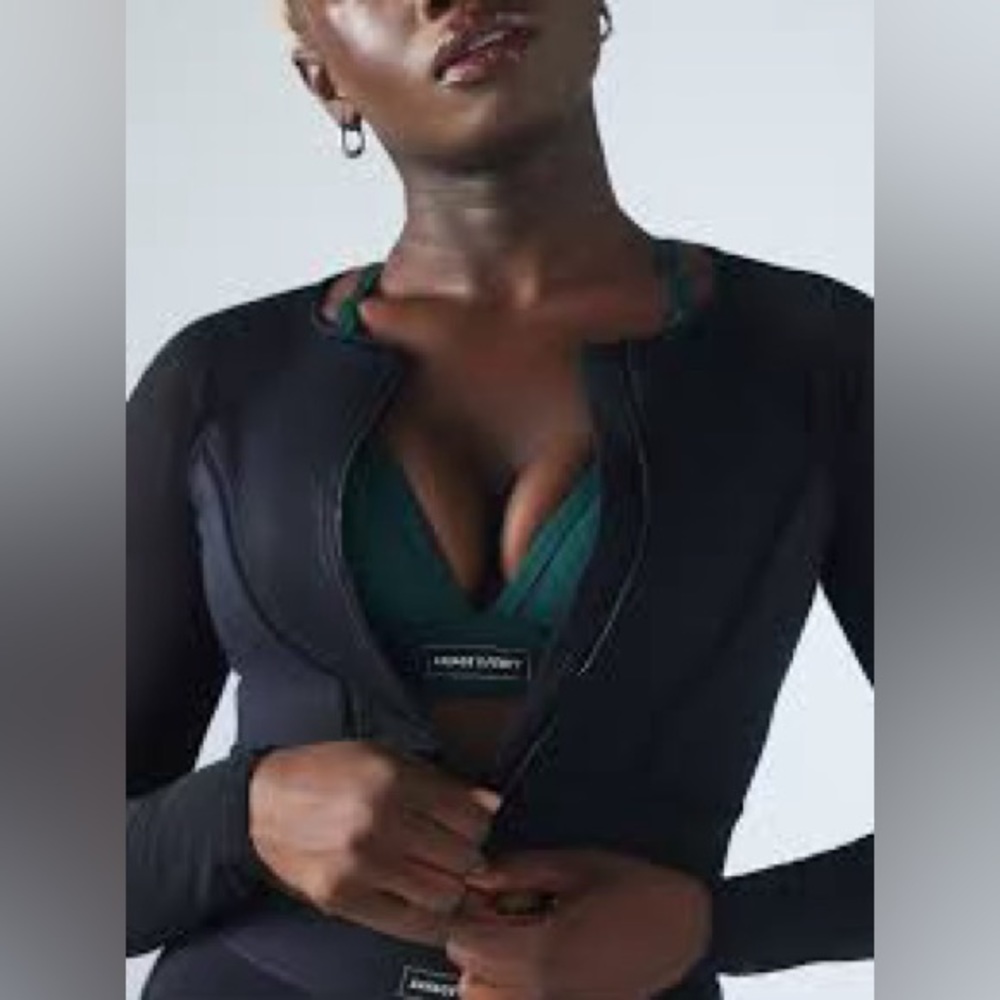 Savage x Fenty Flow Zip Up Long Sleeve Top